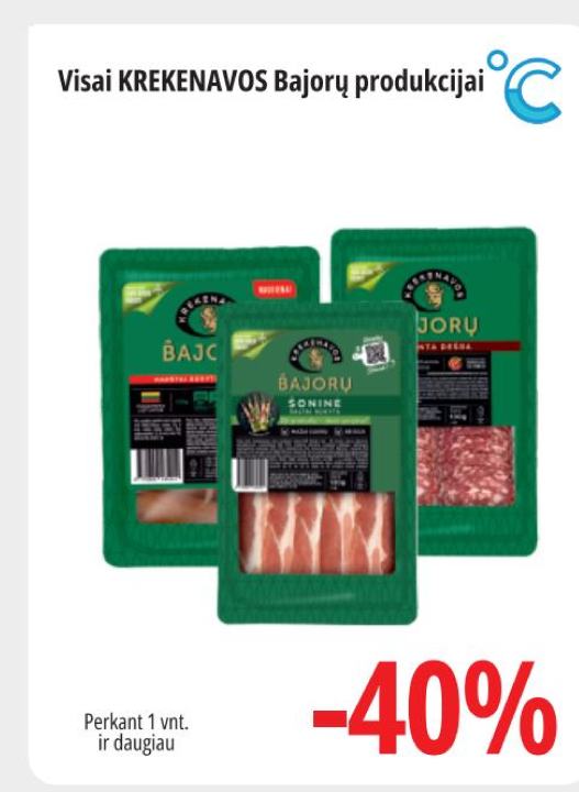 Visai KREKENAVOS Bajorų produkcijai