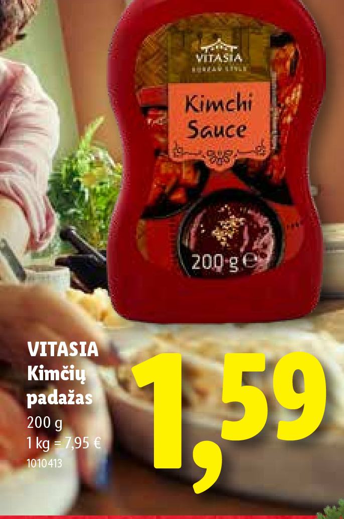 VITASIA Kimčių padažas, 200 g