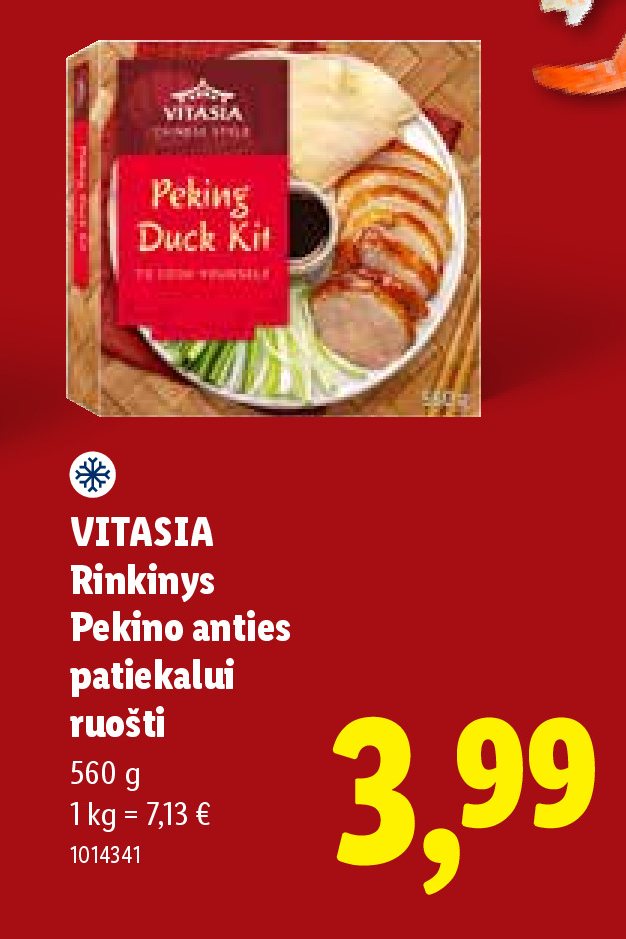 VITASIA Rinkinys Pekino anties patiekalui ruošti, 560 g