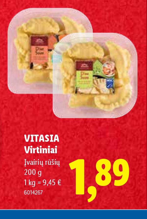 VITASIA Virtiniai, 200 g