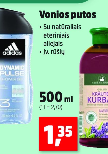 Vonios putos, 500 ml