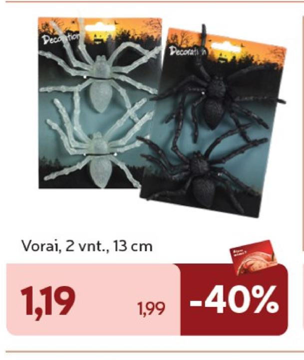 Vorai, 2 vnt