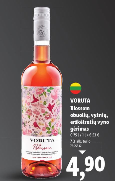 VORUTA Blossom, 0.75 l