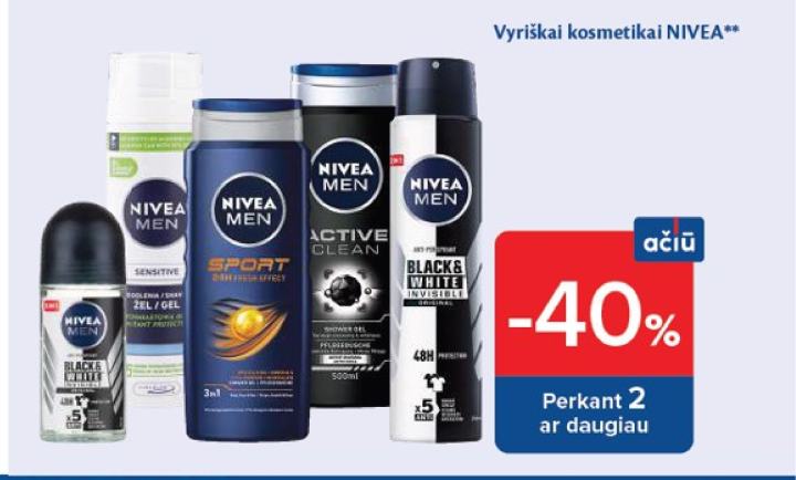 Vyriškai kosmetikai NIVEA
