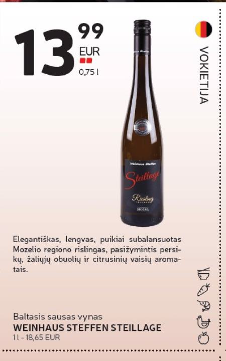 WEINHAUS STEFFEN STEILLAGE, 0.75 l