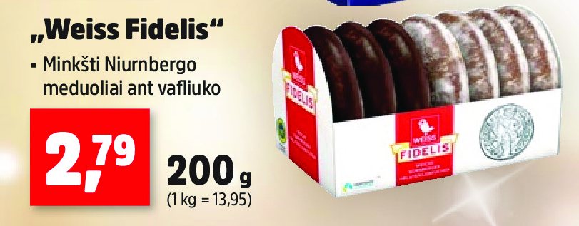 „Weiss Fidelis“, 200 g