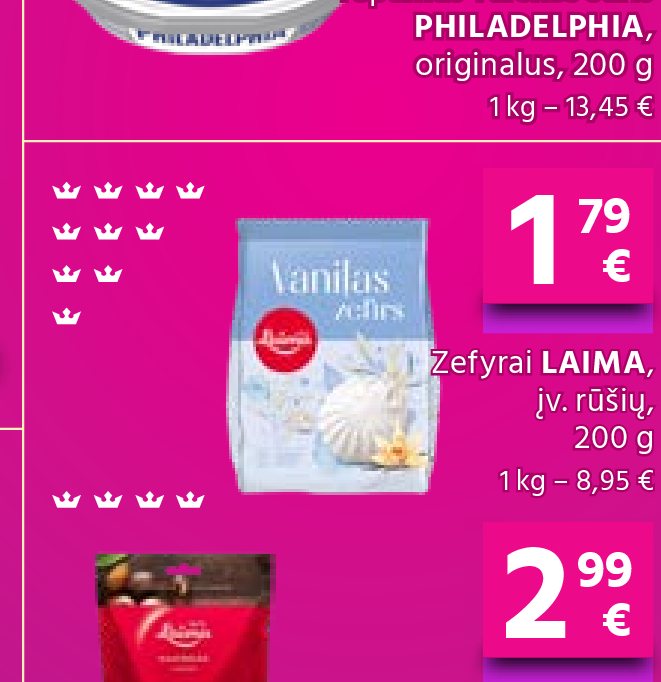 Zefyrai LAIMA, 200 g