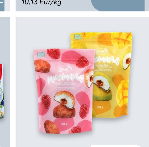 Zefyrai su karamelės įdaru RŪTA, 100 g