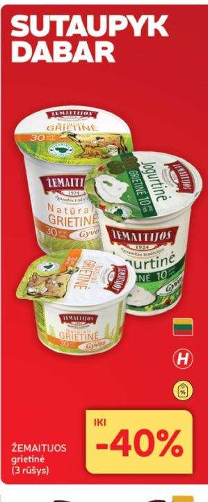 ŽEMAITIJOS grietinė