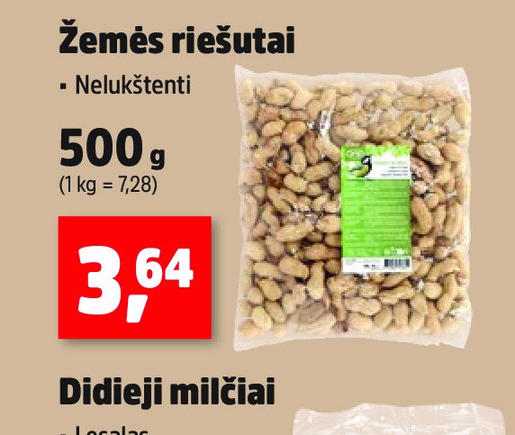 Žemės riešutai, 500 g