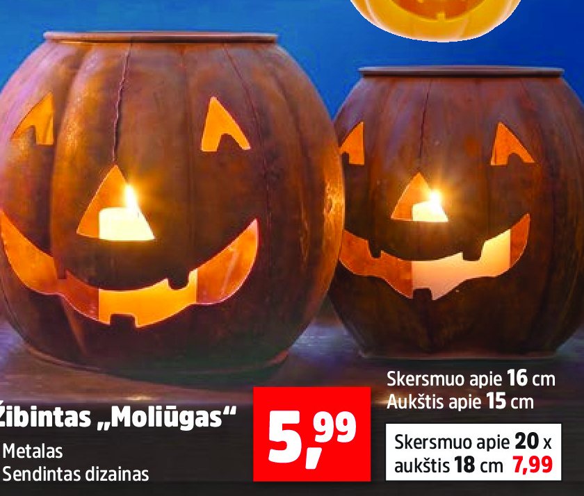 Žibintas „Moliūgas“