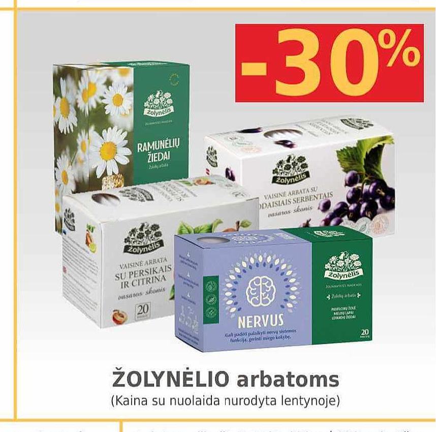 ŽOLYNĖLIO arbatoms
