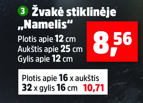 Žvakė stiklinėje „Namelis“, 12 cm