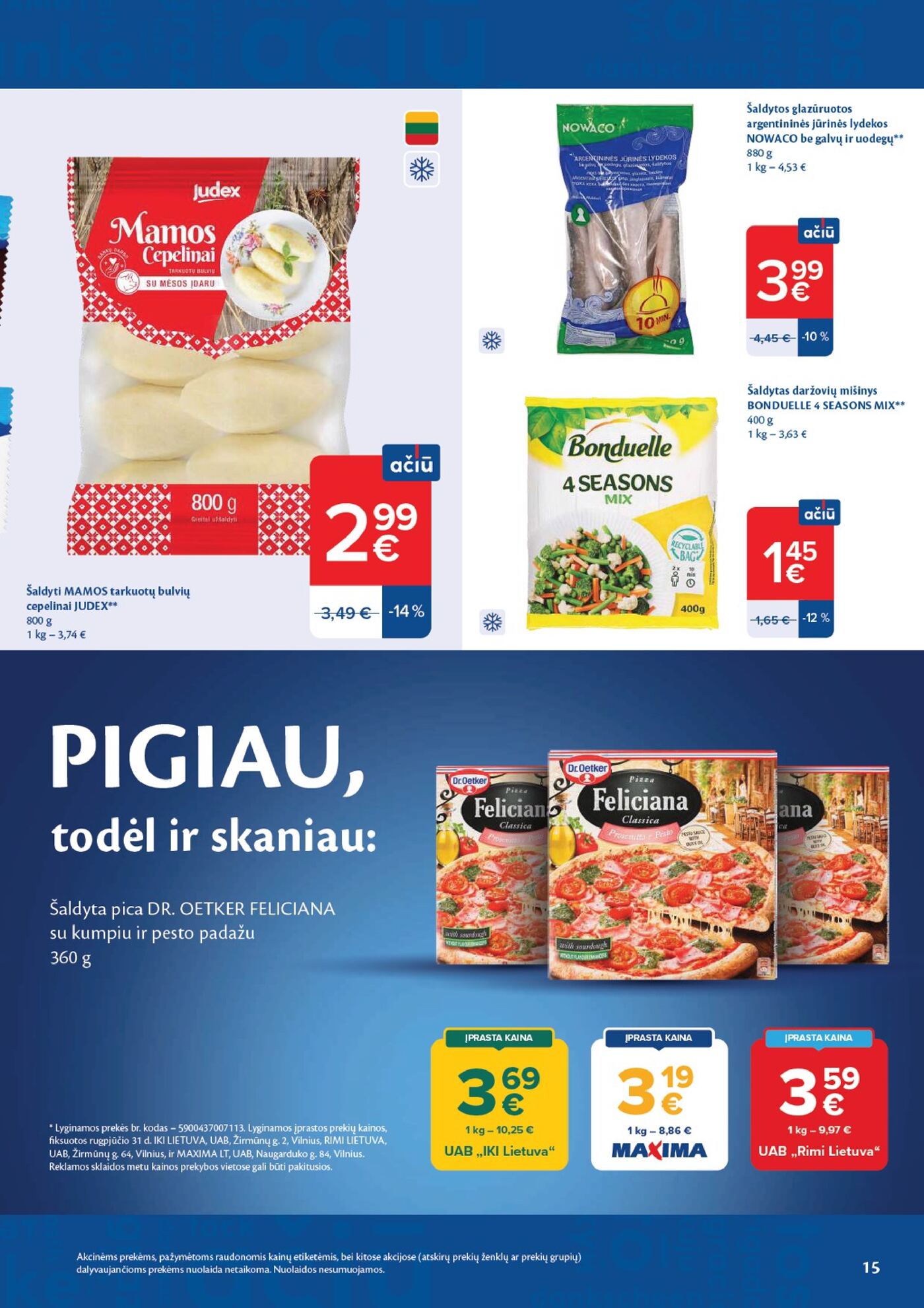 Naujas Maxima leidinys - AČIŪ savaitinis leidinys Nr. 37 Nr.37 – 15 puslapis