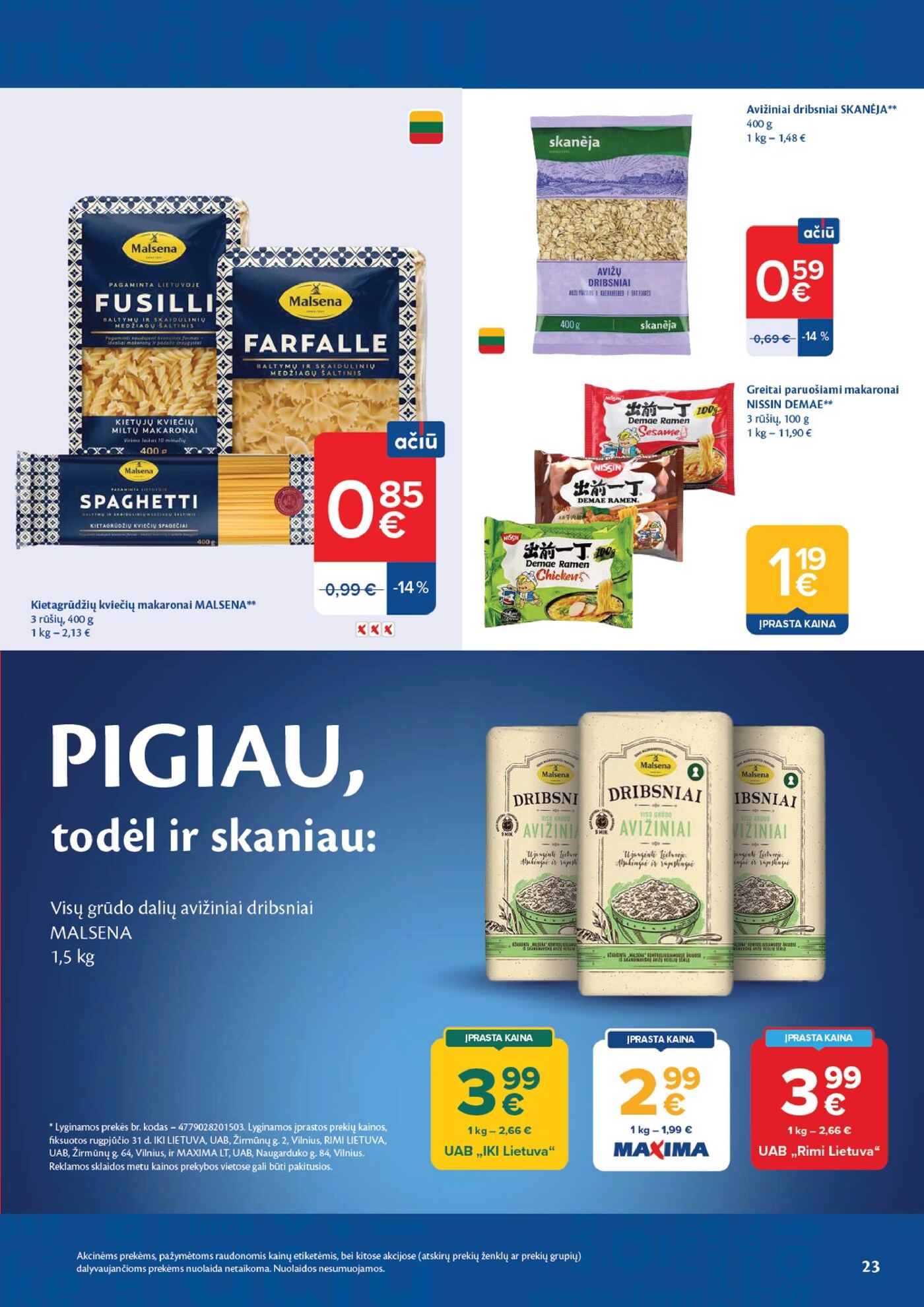 Naujas Maxima leidinys - AČIŪ savaitinis leidinys Nr. 37 Nr.37 – 23 puslapis