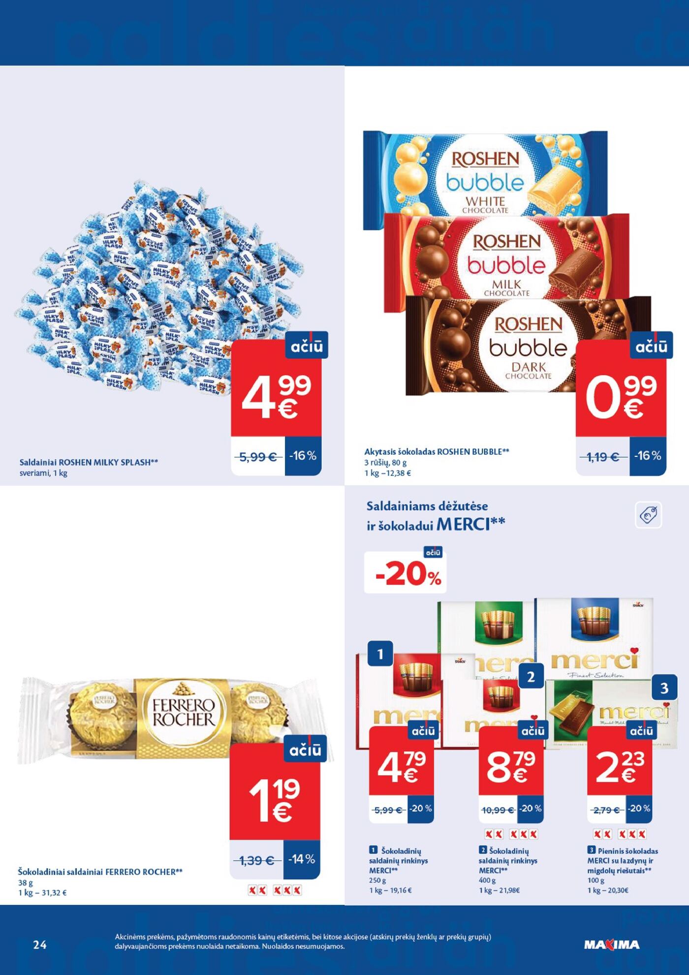Naujas Maxima leidinys - AČIŪ savaitinis leidinys Nr. 37 Nr.37 – 24 puslapis