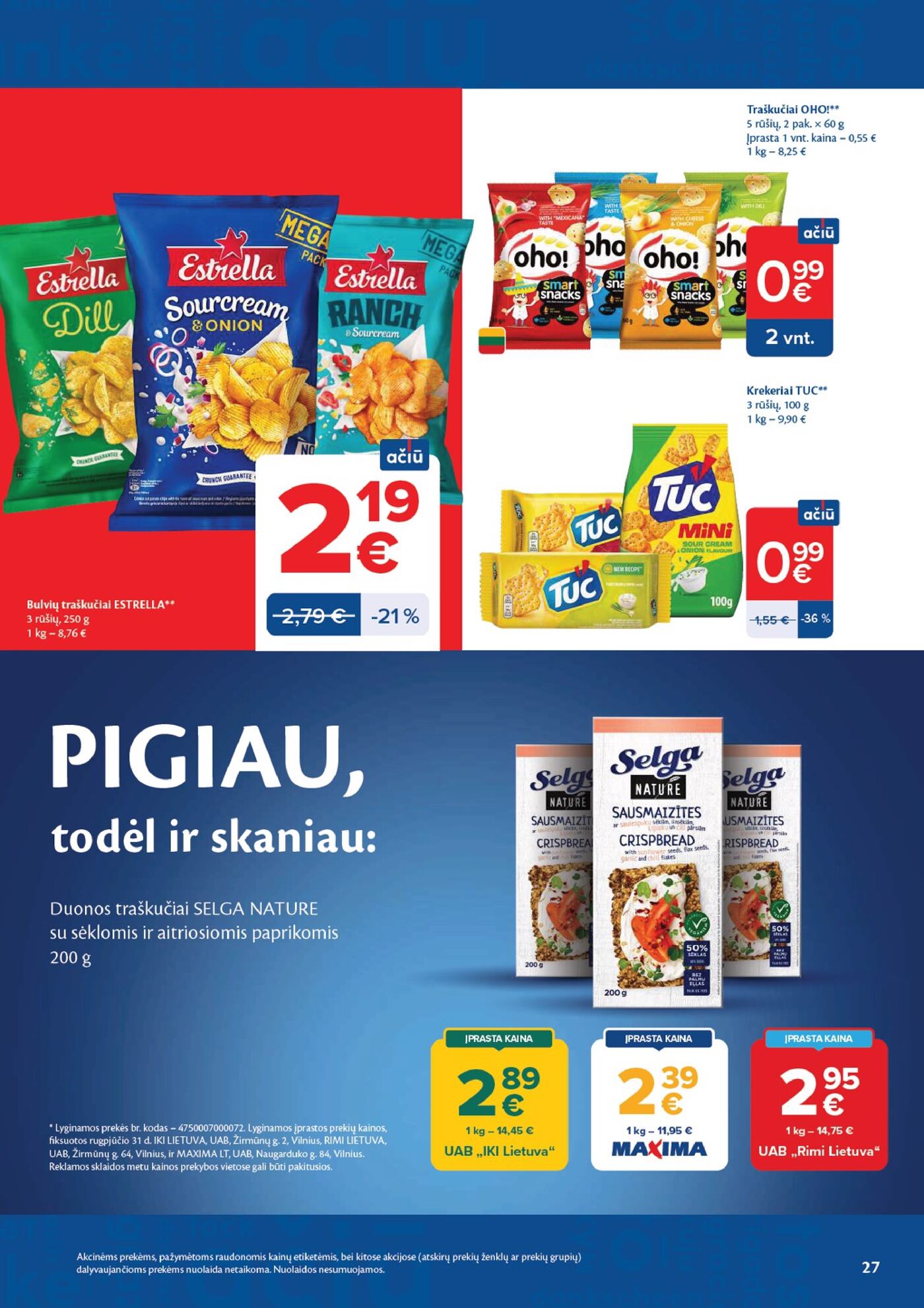 Naujas Maxima leidinys - AČIŪ savaitinis leidinys Nr. 37 Nr.37 – 27 puslapis