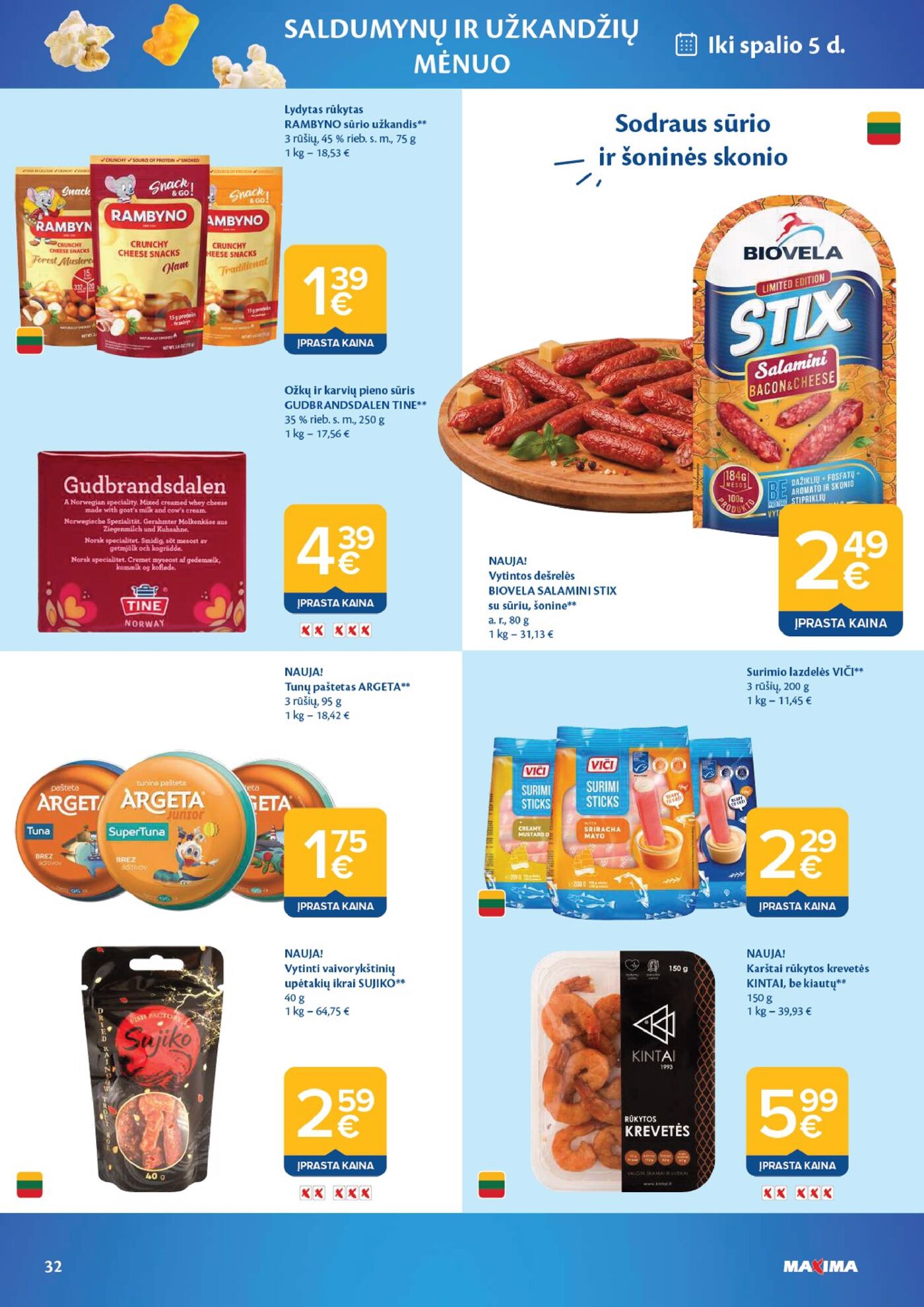 Naujas Maxima leidinys - AČIŪ savaitinis leidinys Nr. 37 Nr.37 – 32 puslapis