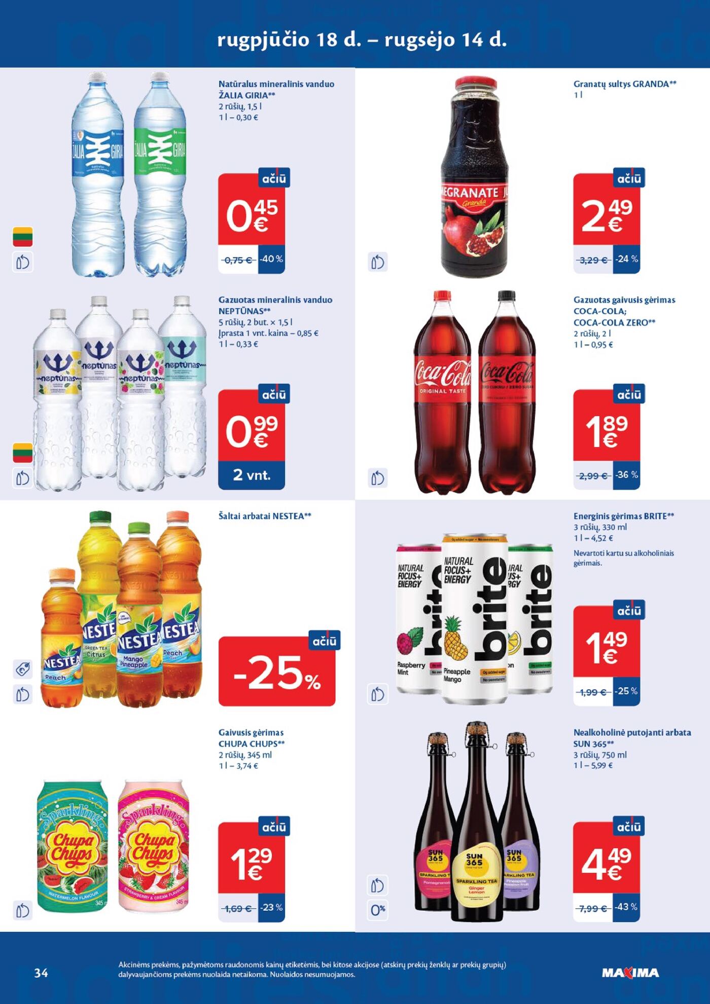 Naujas Maxima leidinys - AČIŪ savaitinis leidinys Nr. 37 Nr.37 – 34 puslapis