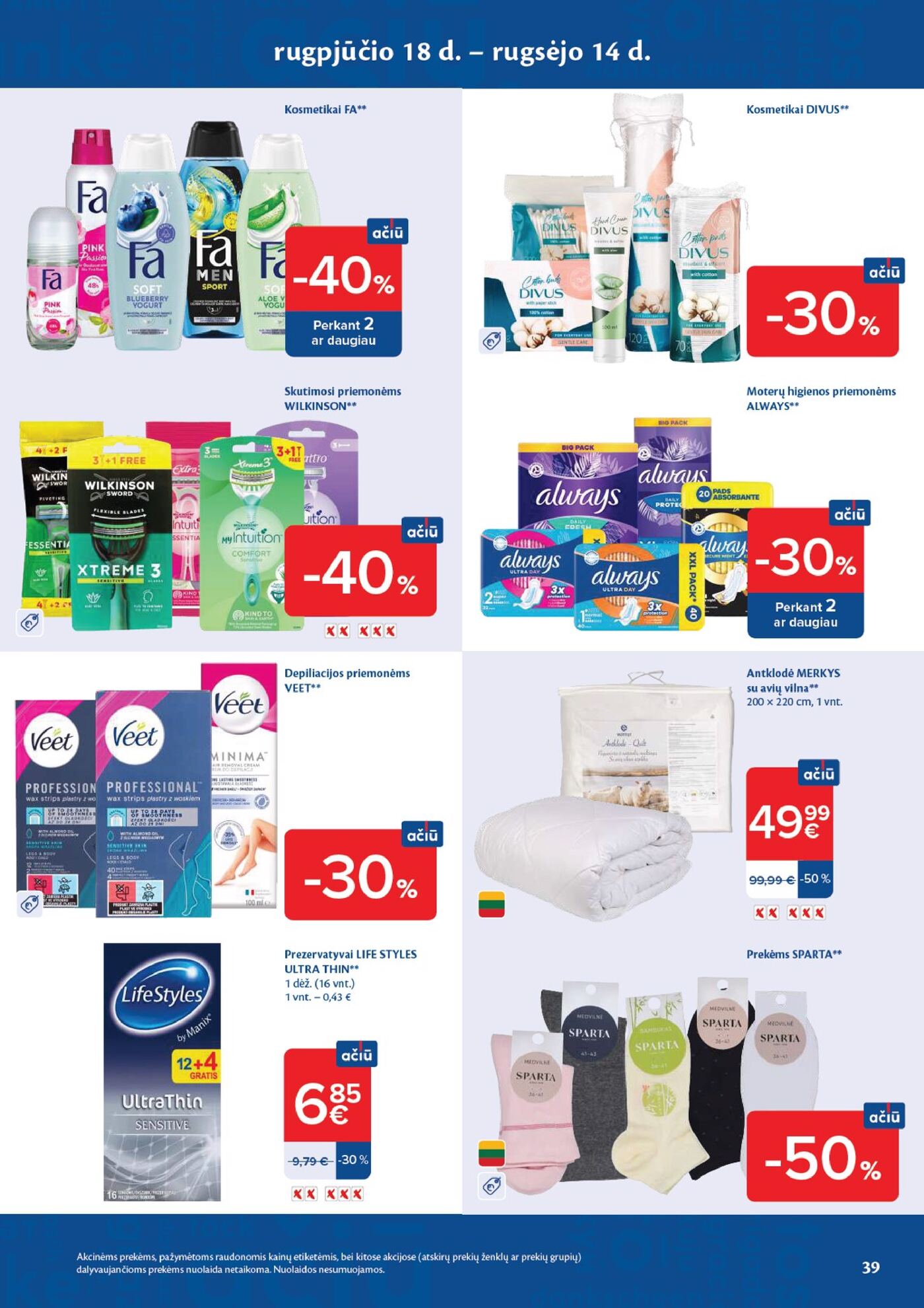 Naujas Maxima leidinys - AČIŪ savaitinis leidinys Nr. 37 Nr.37 – 39 puslapis