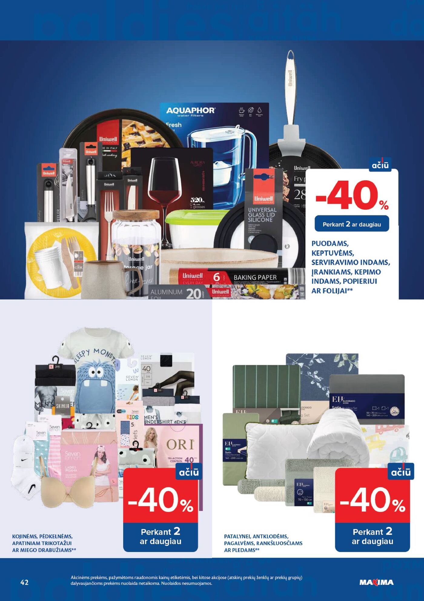 Naujas Maxima leidinys - AČIŪ savaitinis leidinys Nr. 37 Nr.37 – 42 puslapis