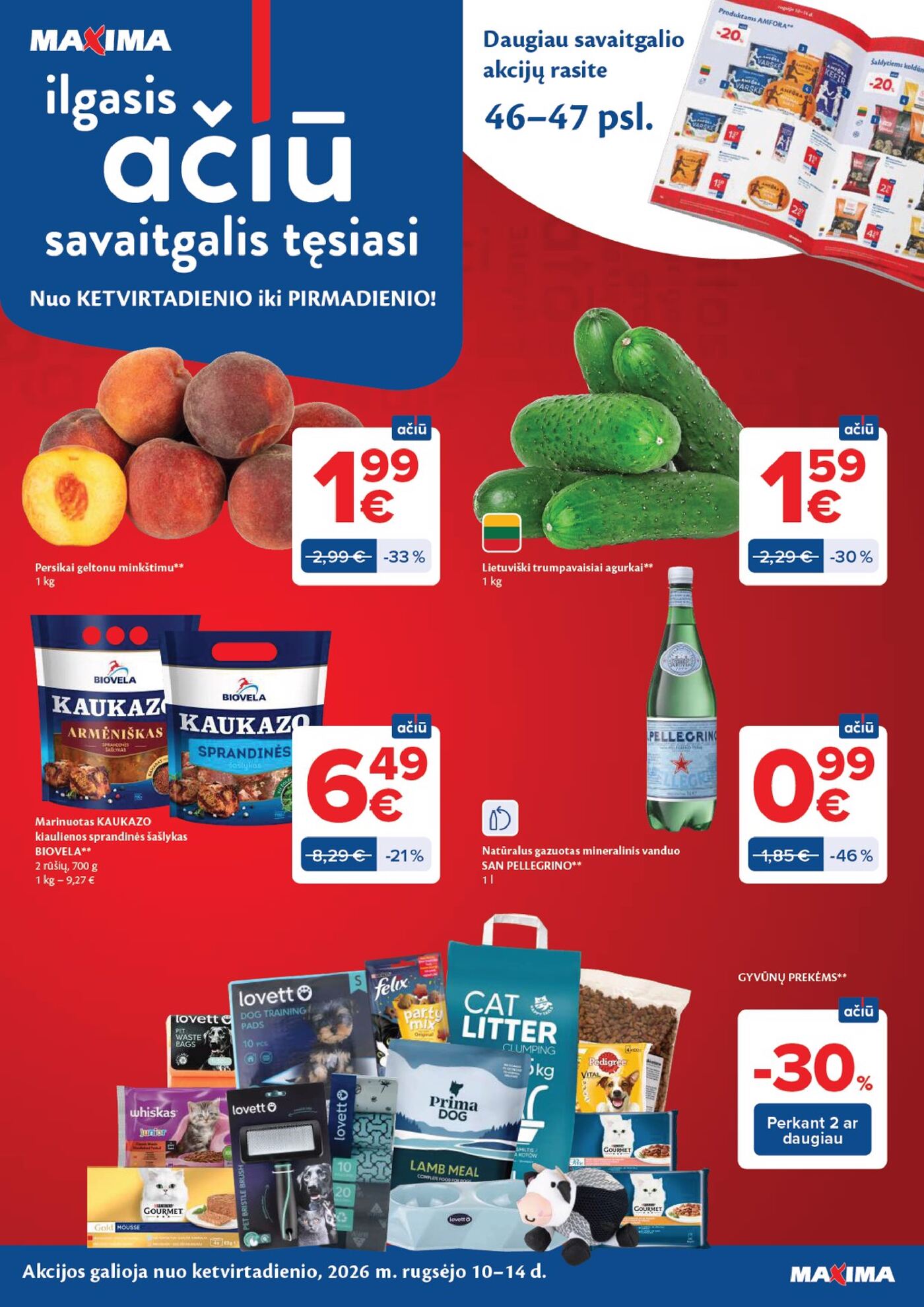 Naujas Maxima leidinys - AČIŪ savaitinis leidinys Nr. 37 Nr.37 – 48 puslapis