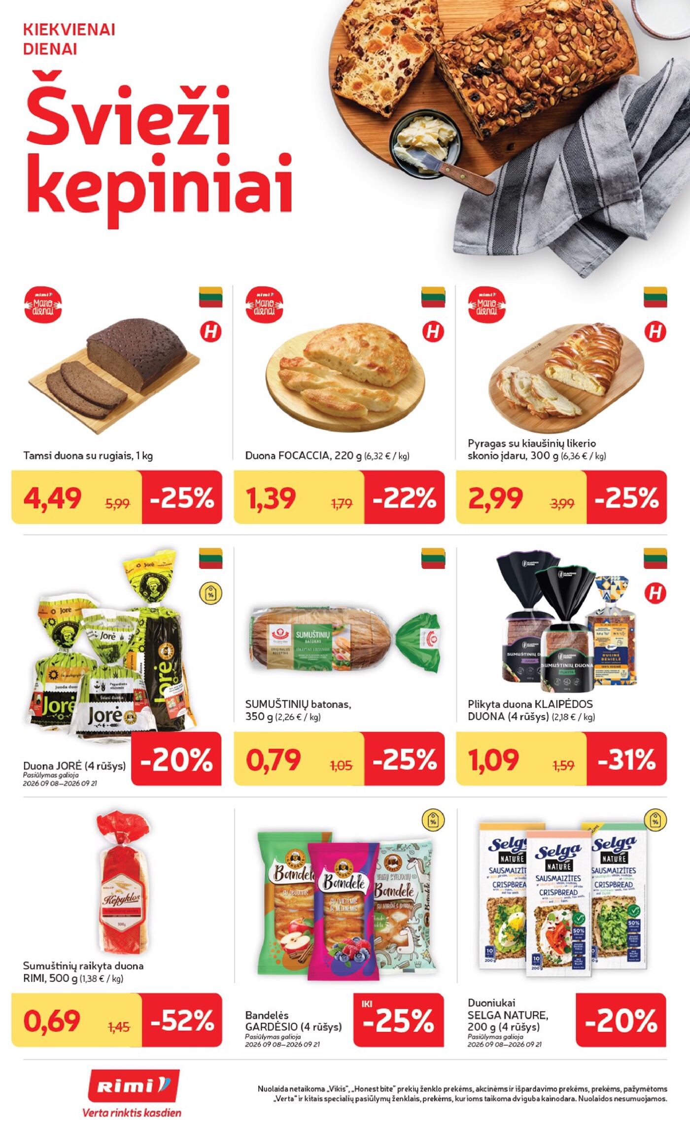 „Rimi“ savaitinis leidinys Nr. 37 (2026.09.08 - 2026.09.14) – 14 puslapis