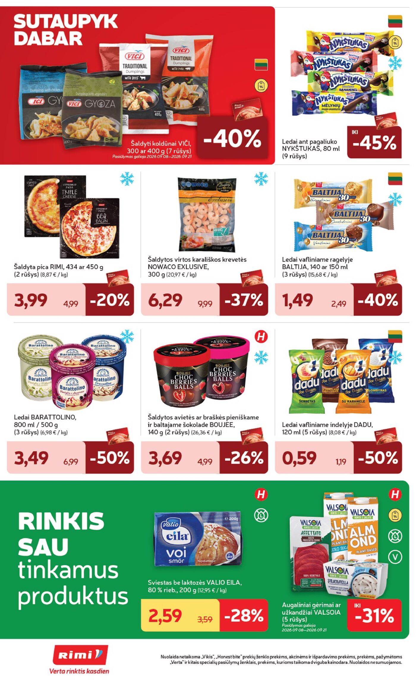 „Rimi“ savaitinis leidinys Nr. 37 (2026.09.08 - 2026.09.14) – 22 puslapis