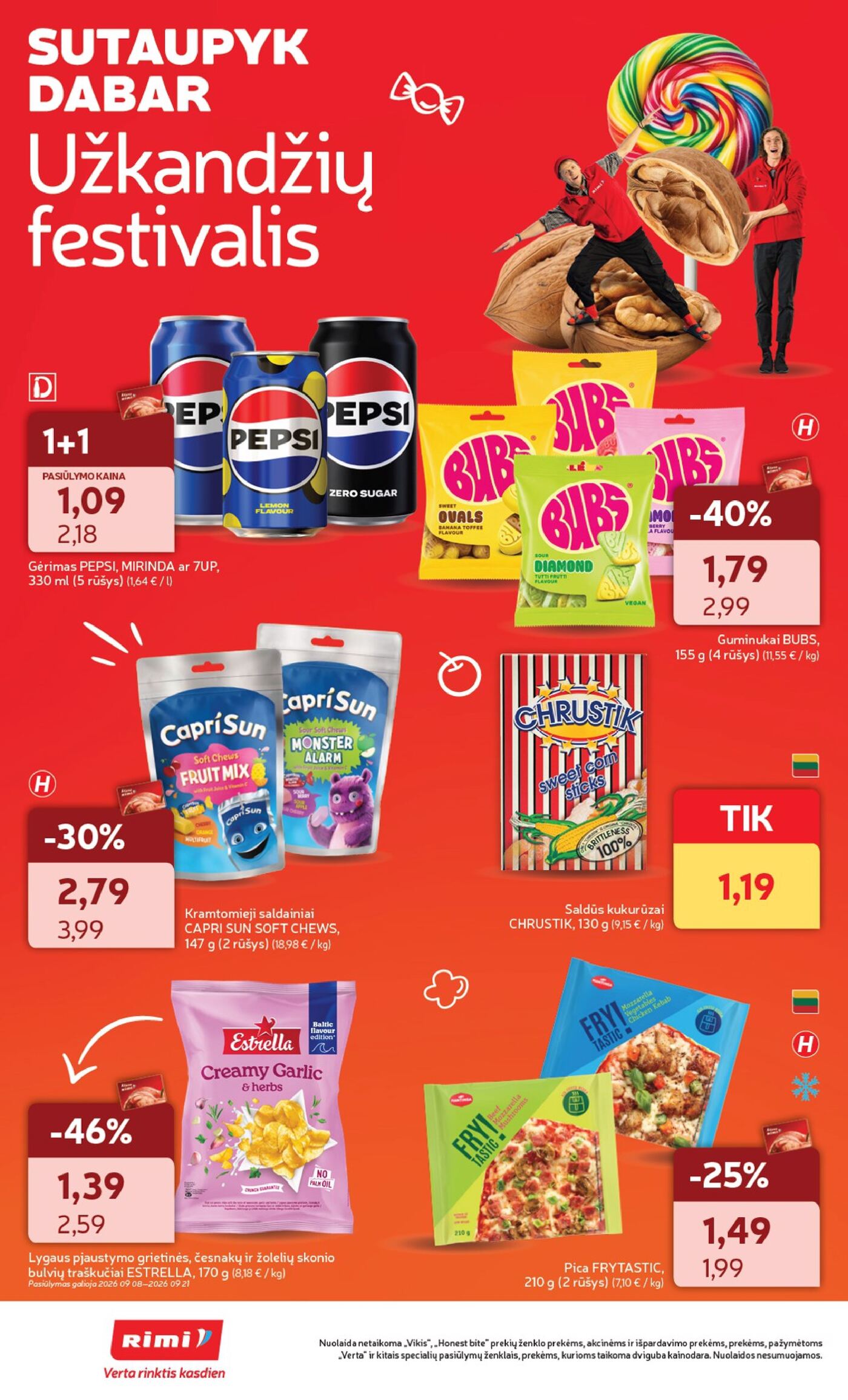 „Rimi“ savaitinis leidinys Nr. 37 (2026.09.08 - 2026.09.14) – 8 puslapis