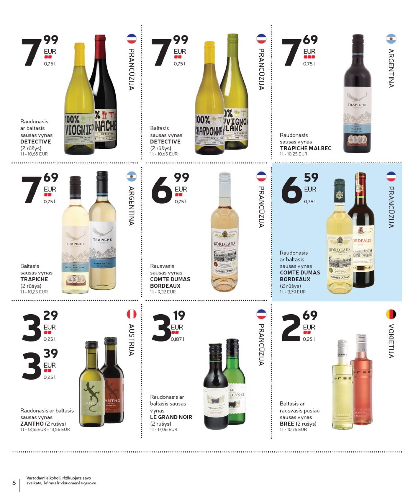 Naujas Rimi leidinys - Alkoholinių gėrimų asortimento katalogas Nr. 18 Nr.18 – 6 puslapis