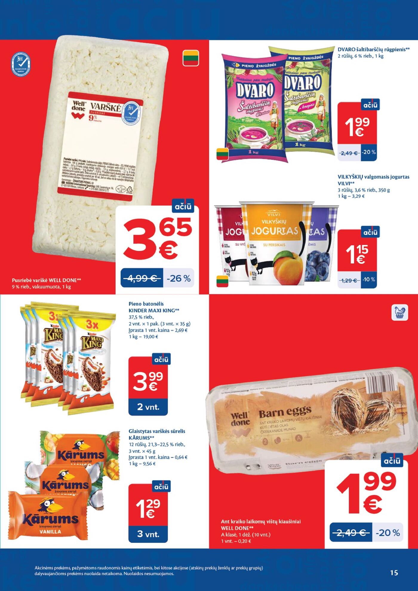 Naujas Maxima leidinys - AČIŪ savaitinis leidinys Nr. 38 Nr.38 – 15 puslapis
