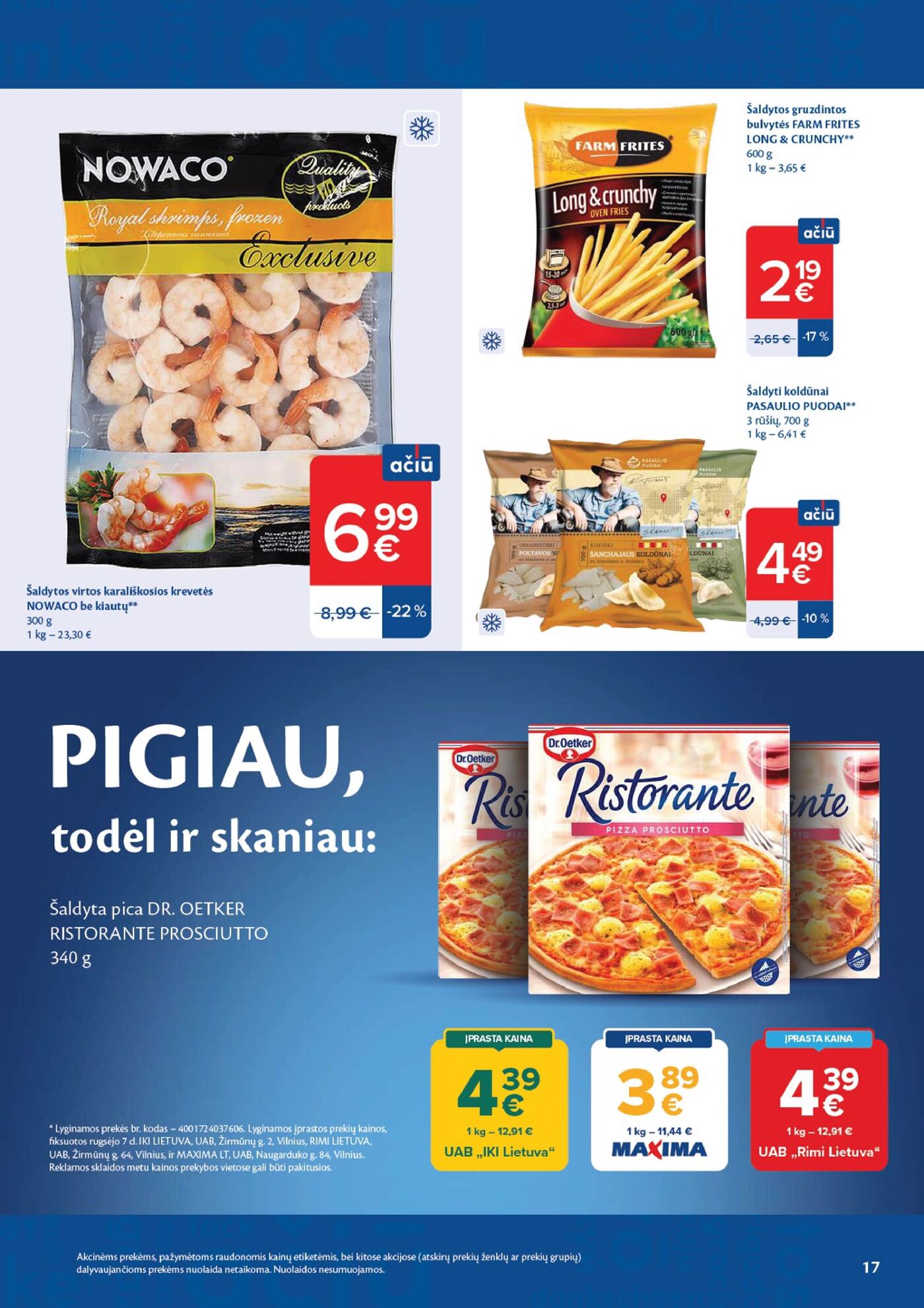 Naujas Maxima leidinys - AČIŪ savaitinis leidinys Nr. 38 Nr.38 – 17 puslapis