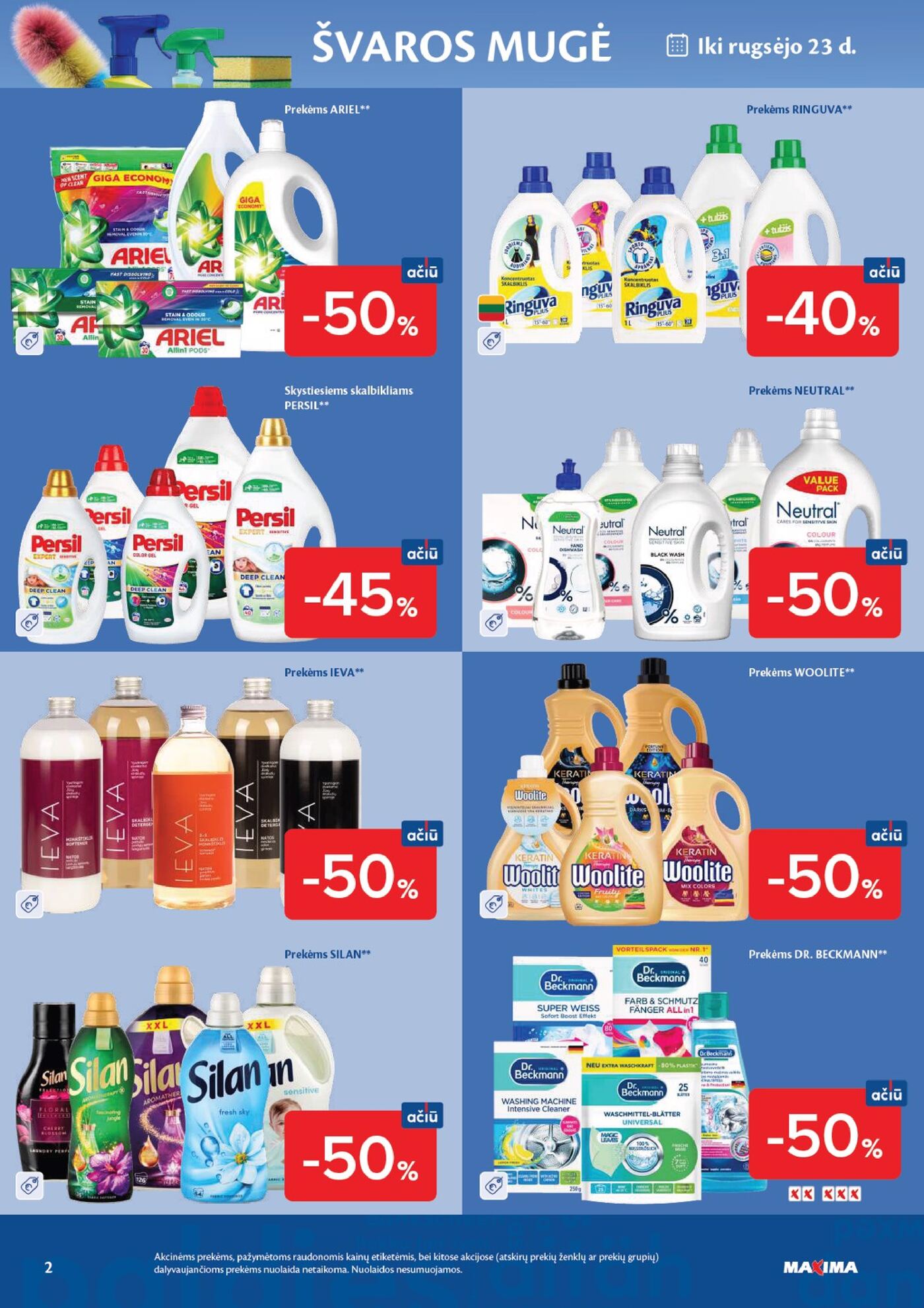 Naujas Maxima leidinys - AČIŪ savaitinis leidinys Nr. 38 Nr.38 – 2 puslapis