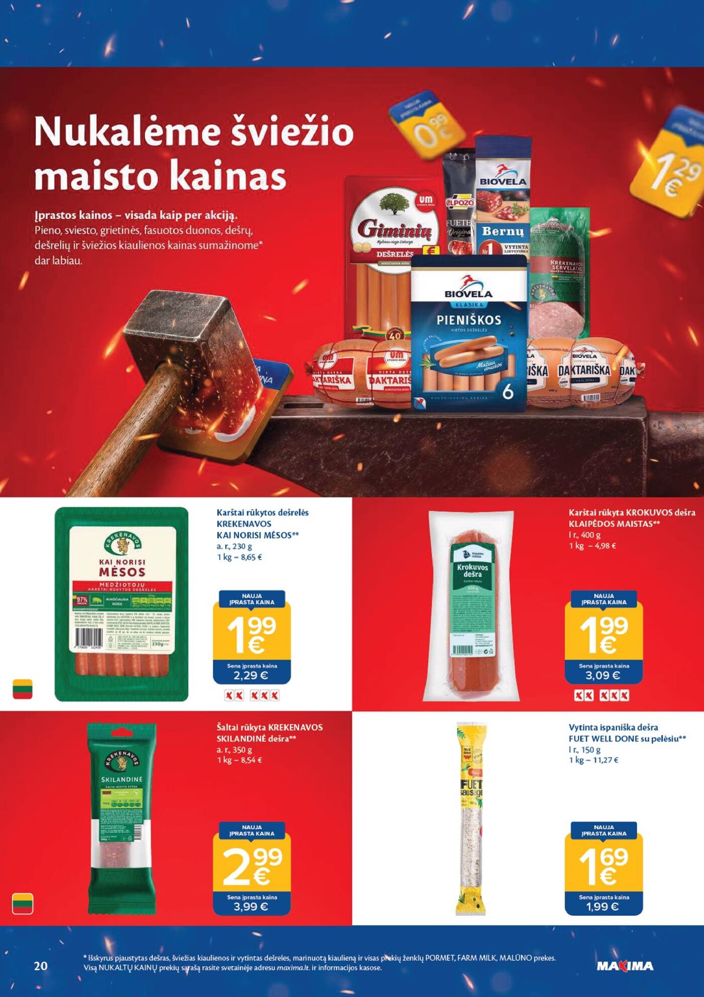 Naujas Maxima leidinys - AČIŪ savaitinis leidinys Nr. 38 Nr.38 – 20 puslapis