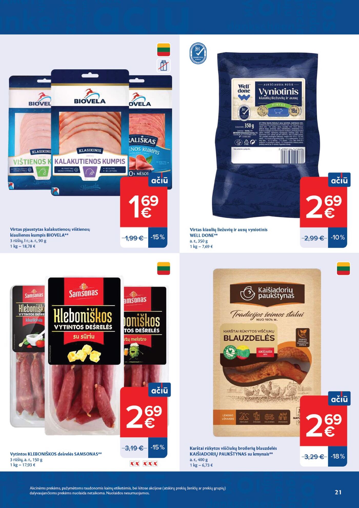 Naujas Maxima leidinys - AČIŪ savaitinis leidinys Nr. 38 Nr.38 – 21 puslapis