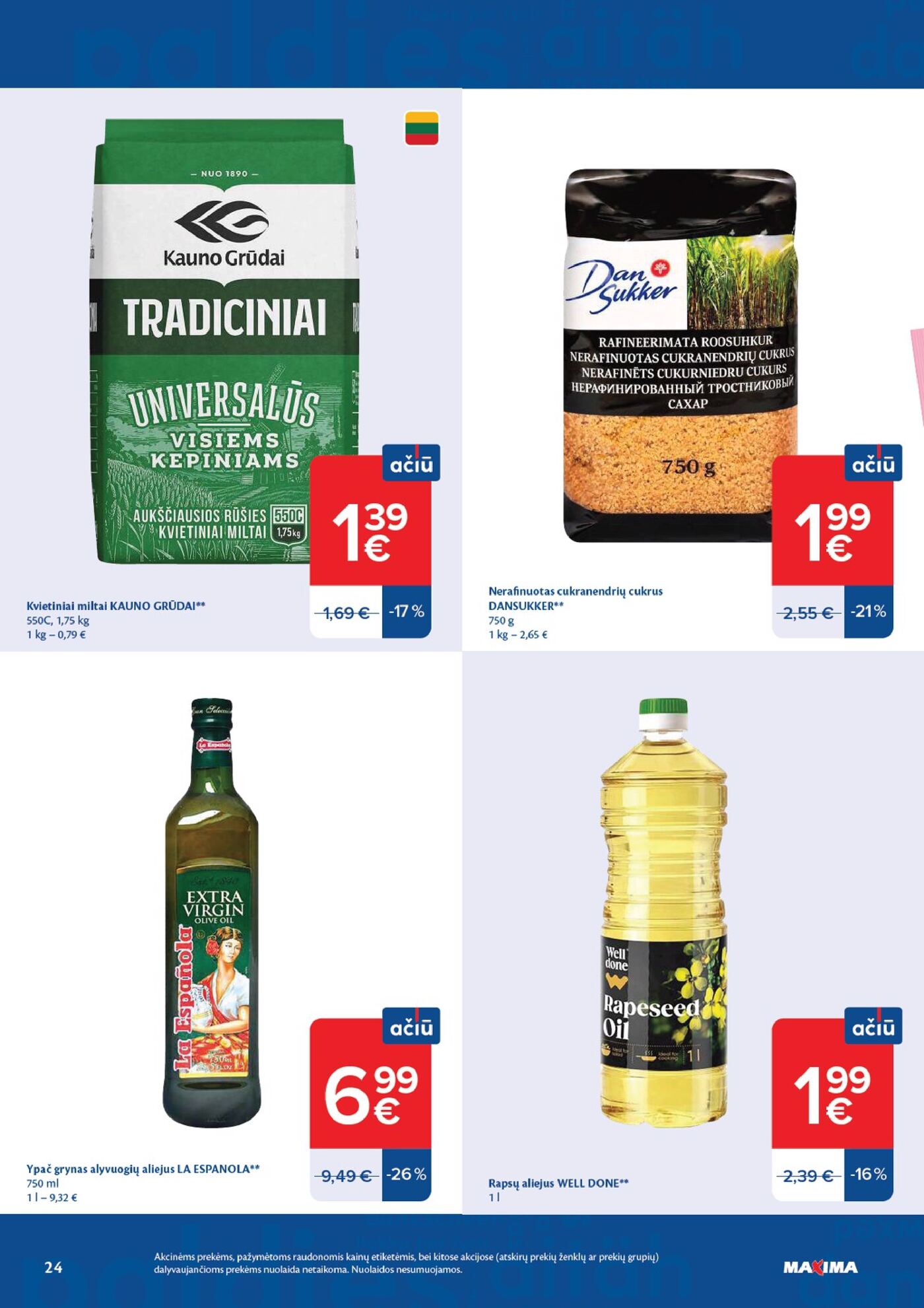 Naujas Maxima leidinys - AČIŪ savaitinis leidinys Nr. 38 Nr.38 – 24 puslapis