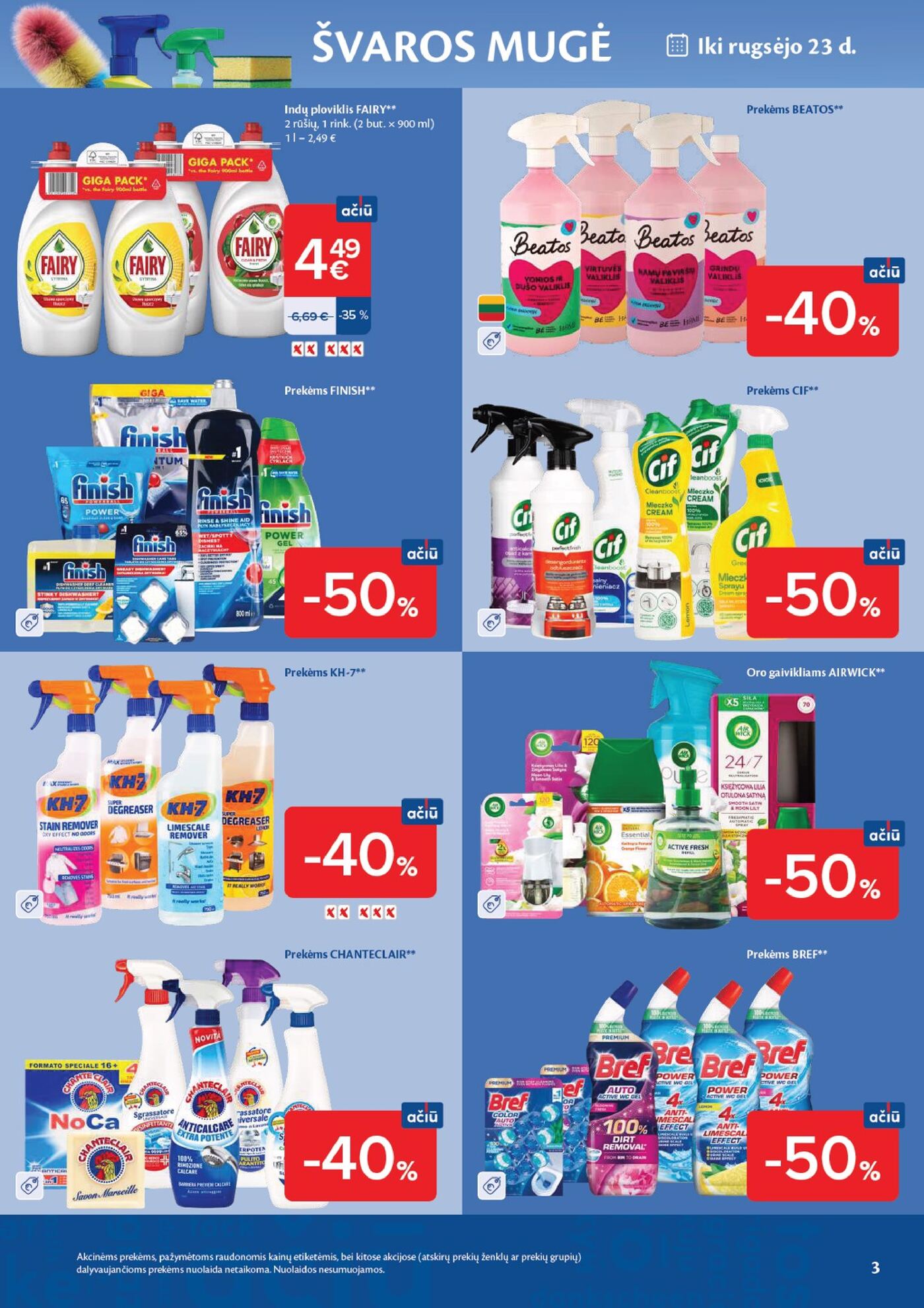 Naujas Maxima leidinys - AČIŪ savaitinis leidinys Nr. 38 Nr.38 – 3 puslapis