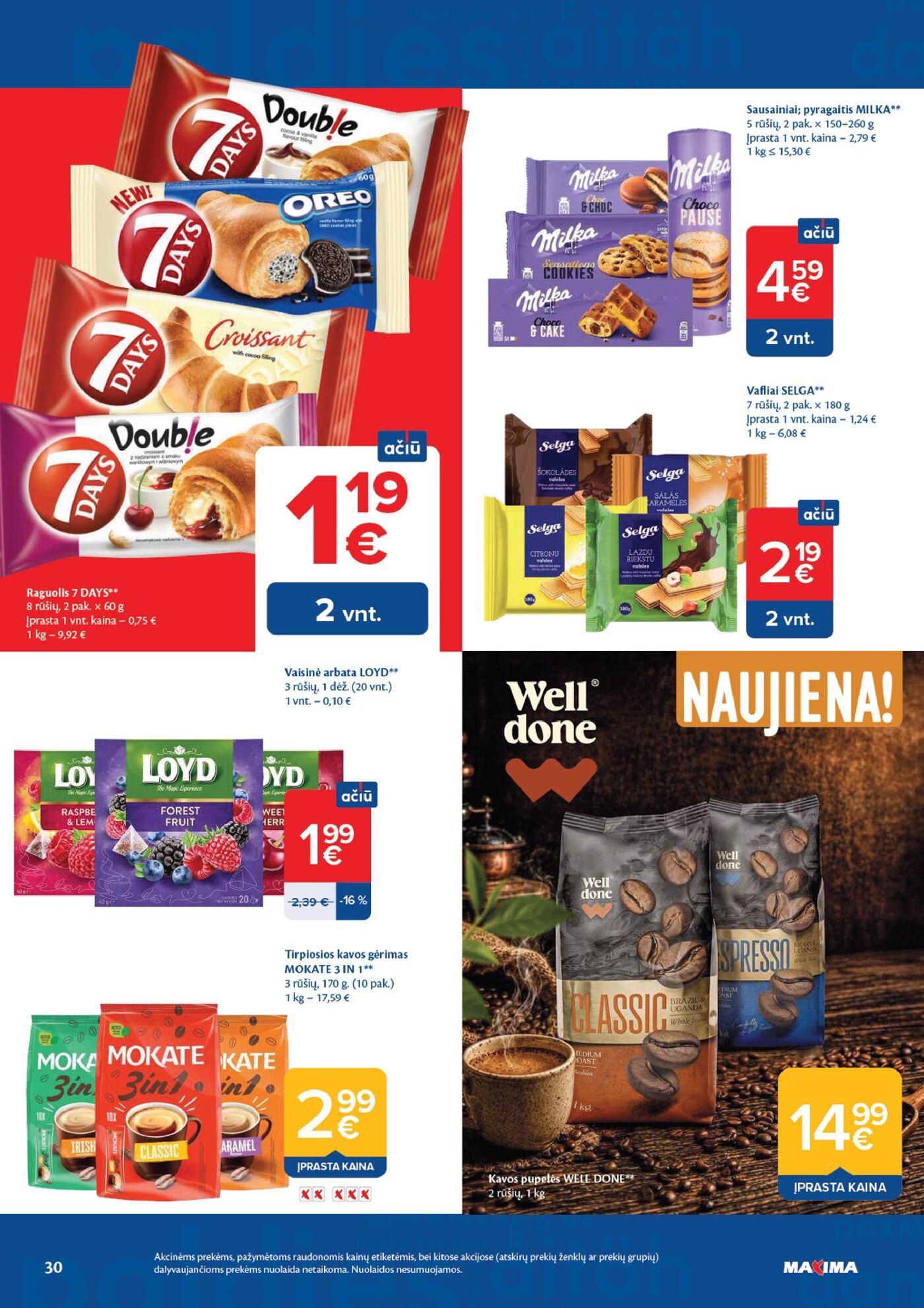 Naujas Maxima leidinys - AČIŪ savaitinis leidinys Nr. 38 Nr.38 – 30 puslapis