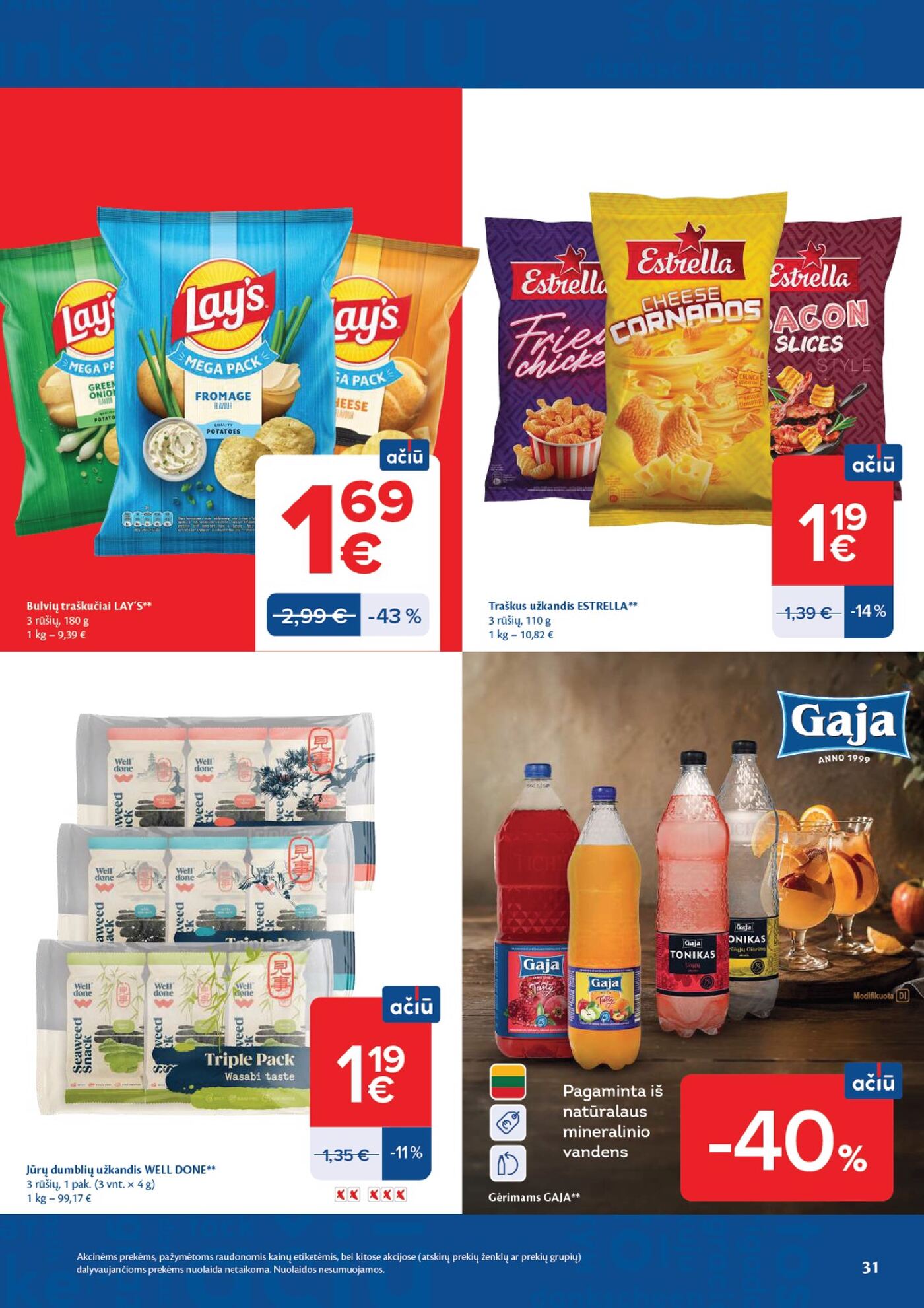 Naujas Maxima leidinys - AČIŪ savaitinis leidinys Nr. 38 Nr.38 – 31 puslapis