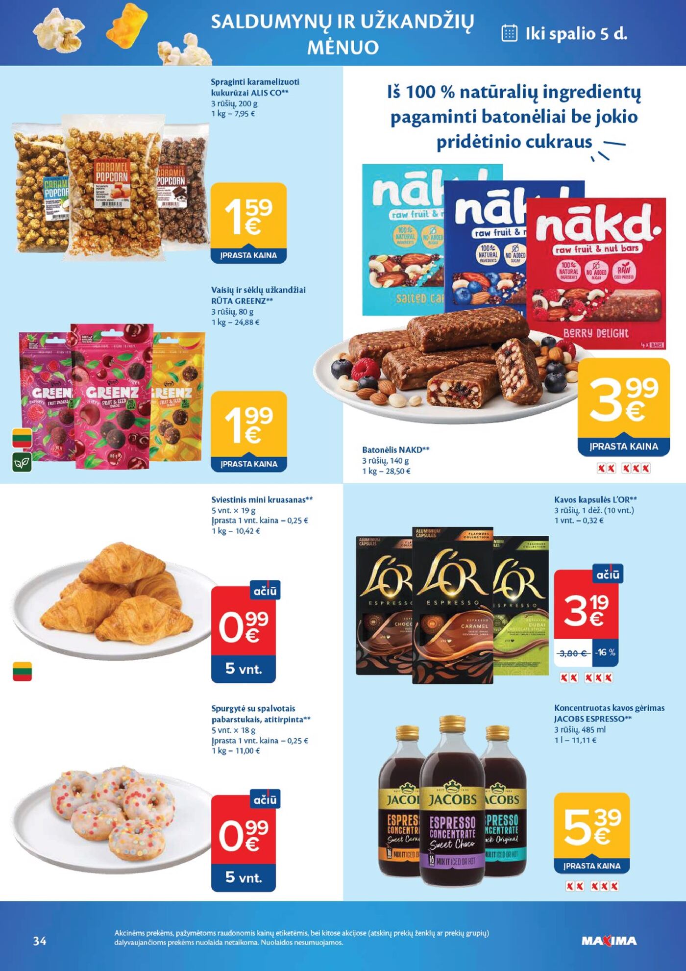 Naujas Maxima leidinys - AČIŪ savaitinis leidinys Nr. 38 Nr.38 – 34 puslapis