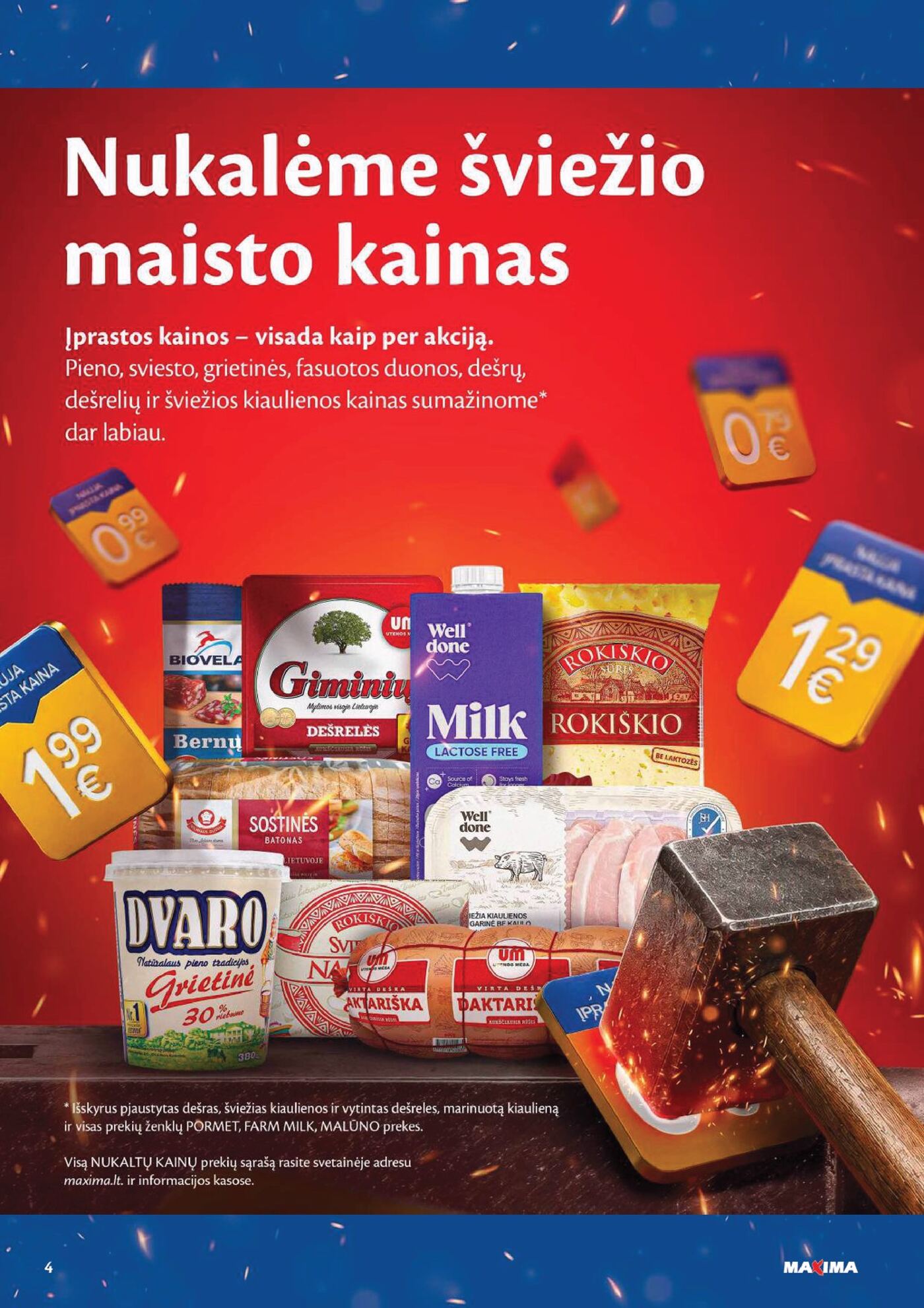 Naujas Maxima leidinys - AČIŪ savaitinis leidinys Nr. 38 Nr.38 – 4 puslapis