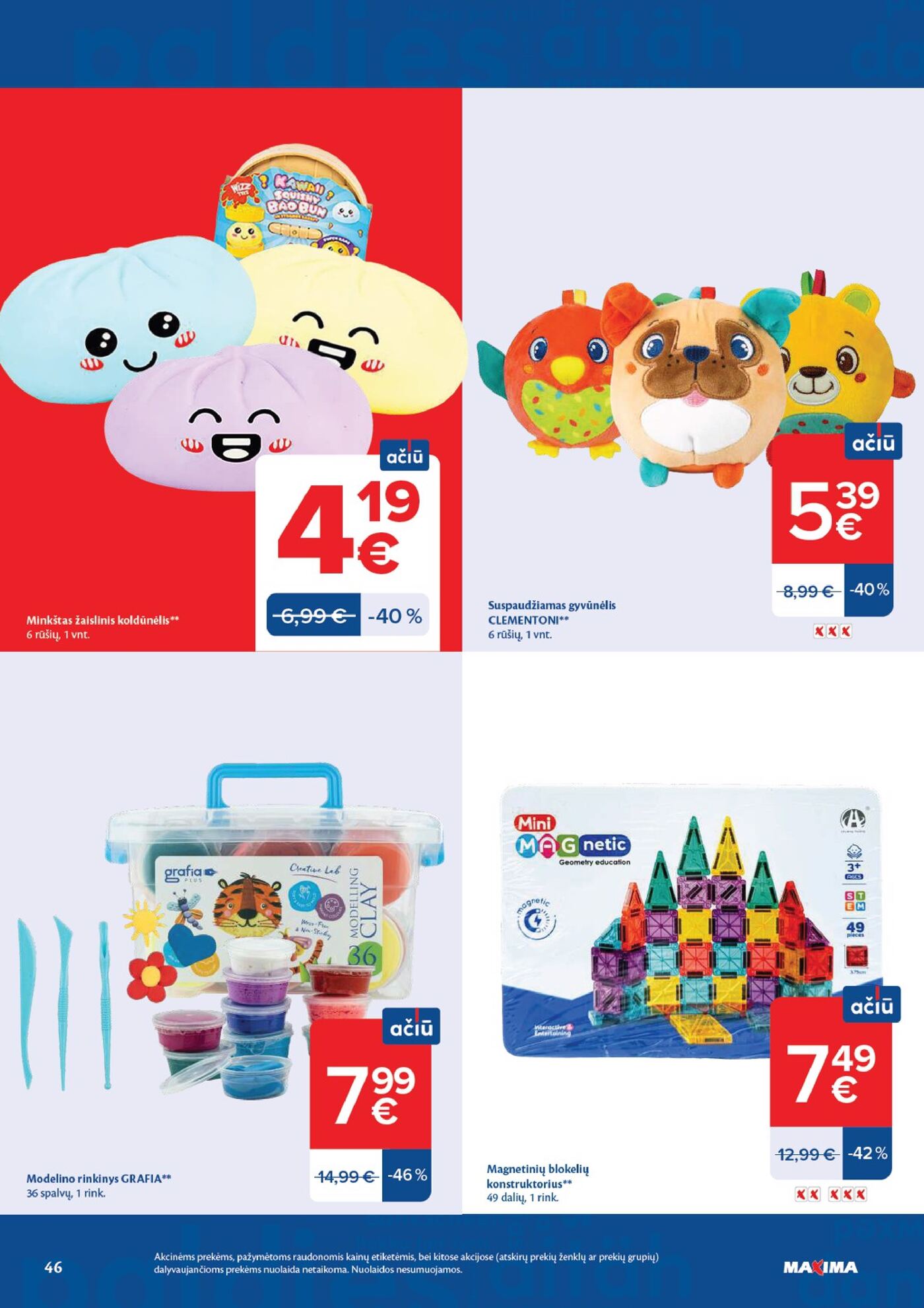 Naujas Maxima leidinys - AČIŪ savaitinis leidinys Nr. 38 Nr.38 – 46 puslapis