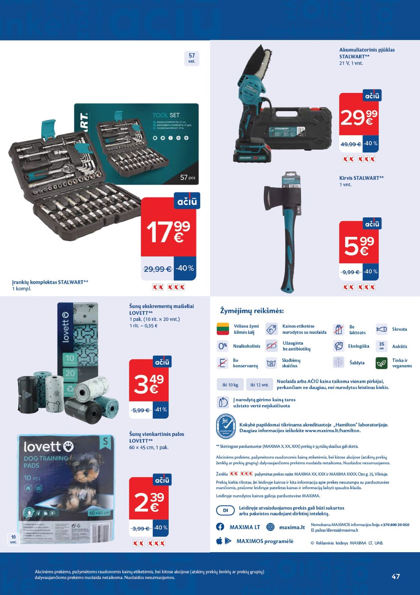 Naujas Maxima leidinys - AČIŪ savaitinis leidinys Nr. 38 Nr.38 – 47 puslapis