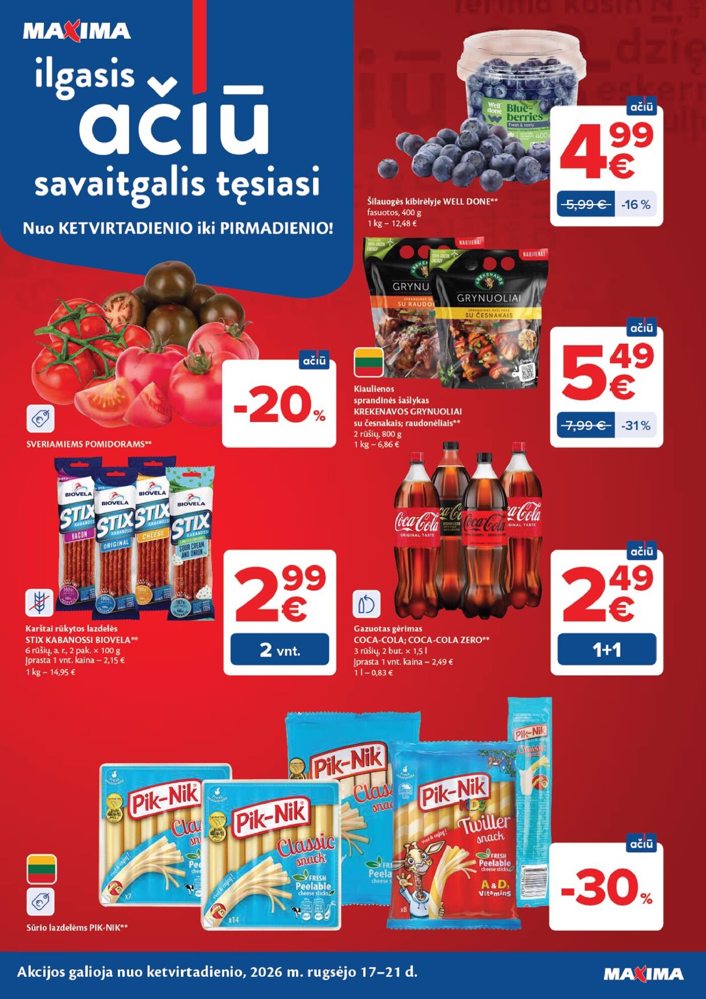 Naujas Maxima leidinys - AČIŪ savaitinis leidinys Nr. 38 Nr.38 – 48 puslapis