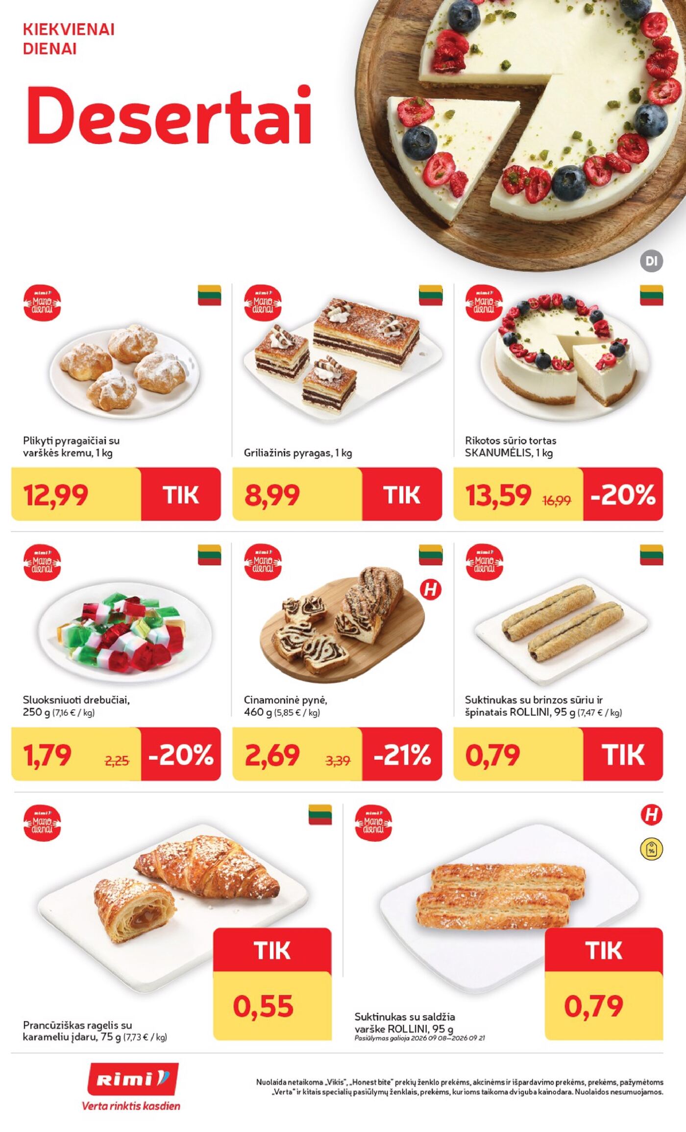 „Rimi“ savaitinis leidinys Nr. 38 (2026.09.15 - 2026.09.21) – 10 puslapis