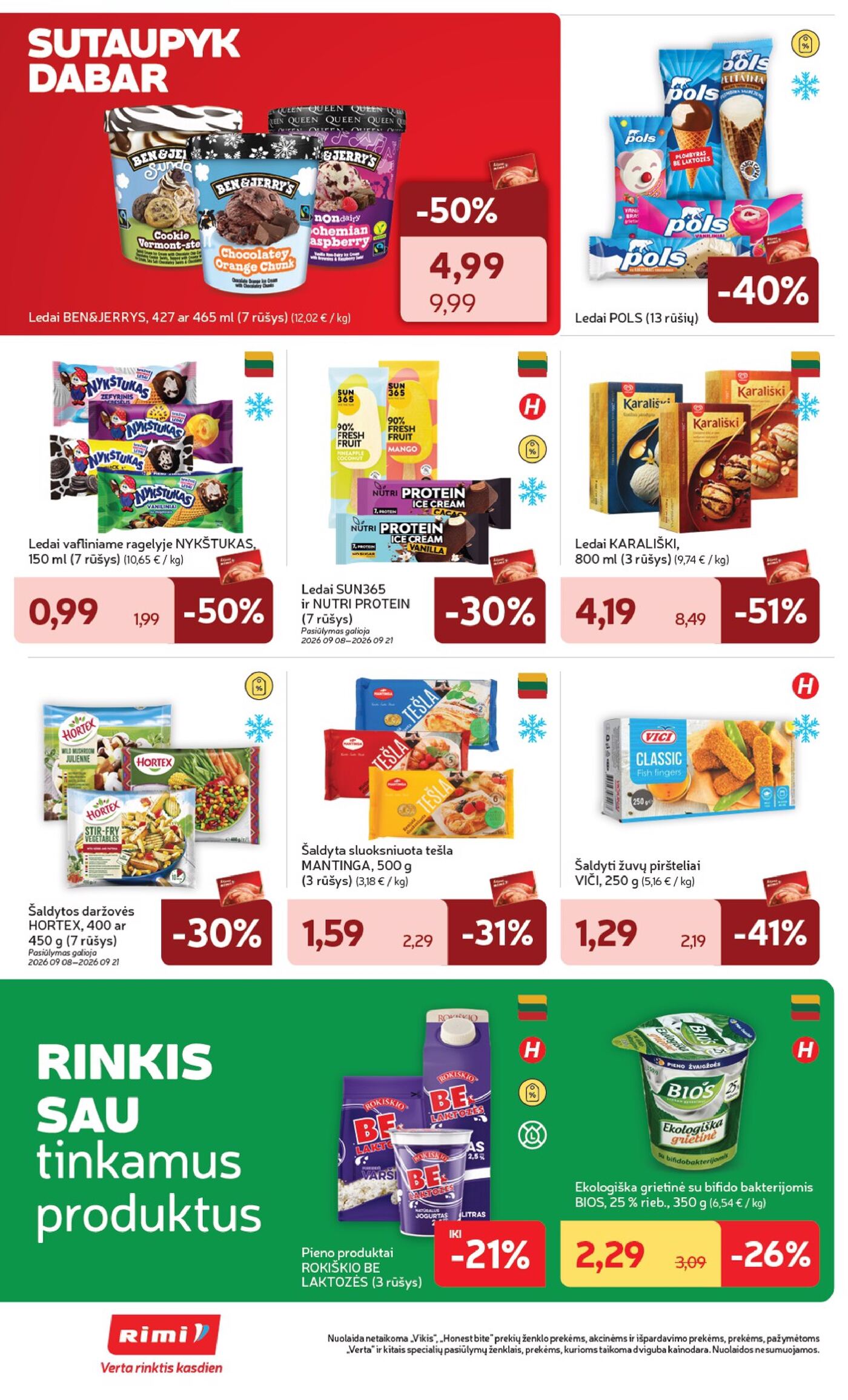„Rimi“ savaitinis leidinys Nr. 38 (2026.09.15 - 2026.09.21) – 20 puslapis