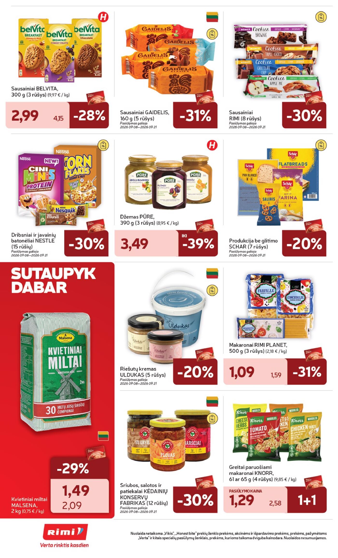 „Rimi“ savaitinis leidinys Nr. 38 (2026.09.15 - 2026.09.21) – 24 puslapis