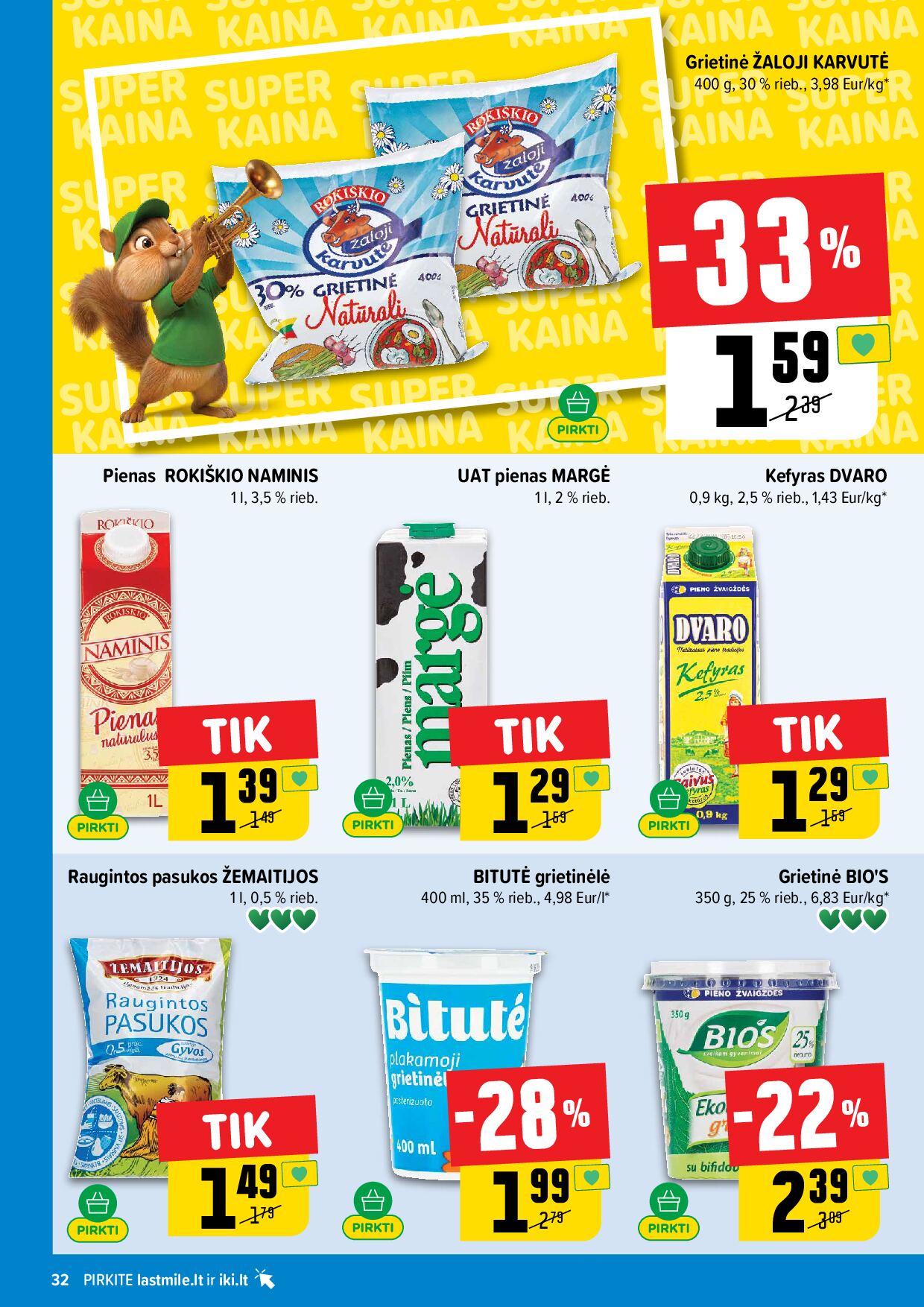 IKI Kainų leidinys Nr. 38 – 32 puslapis