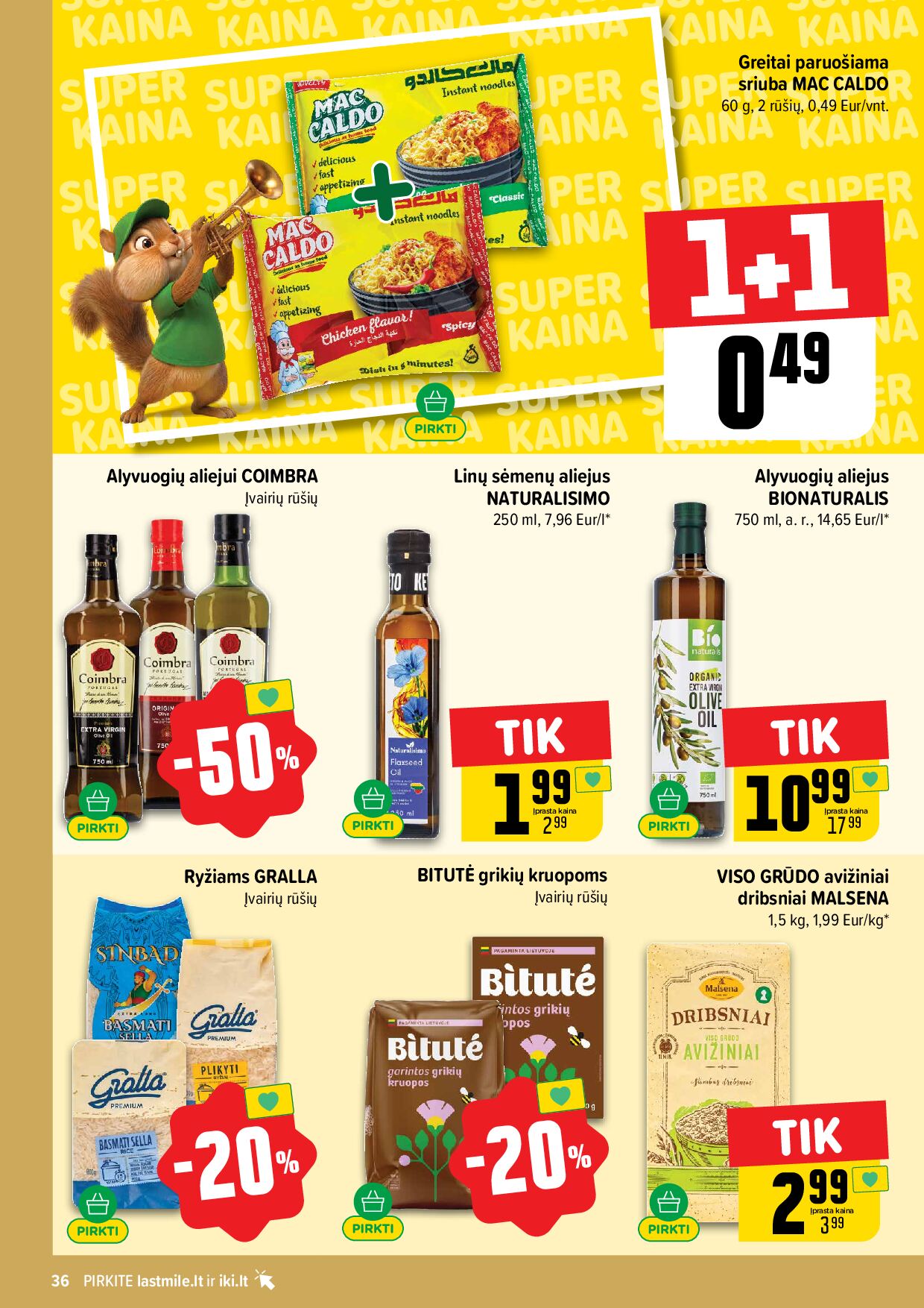 IKI Kainų leidinys Nr. 38 – 36 puslapis
