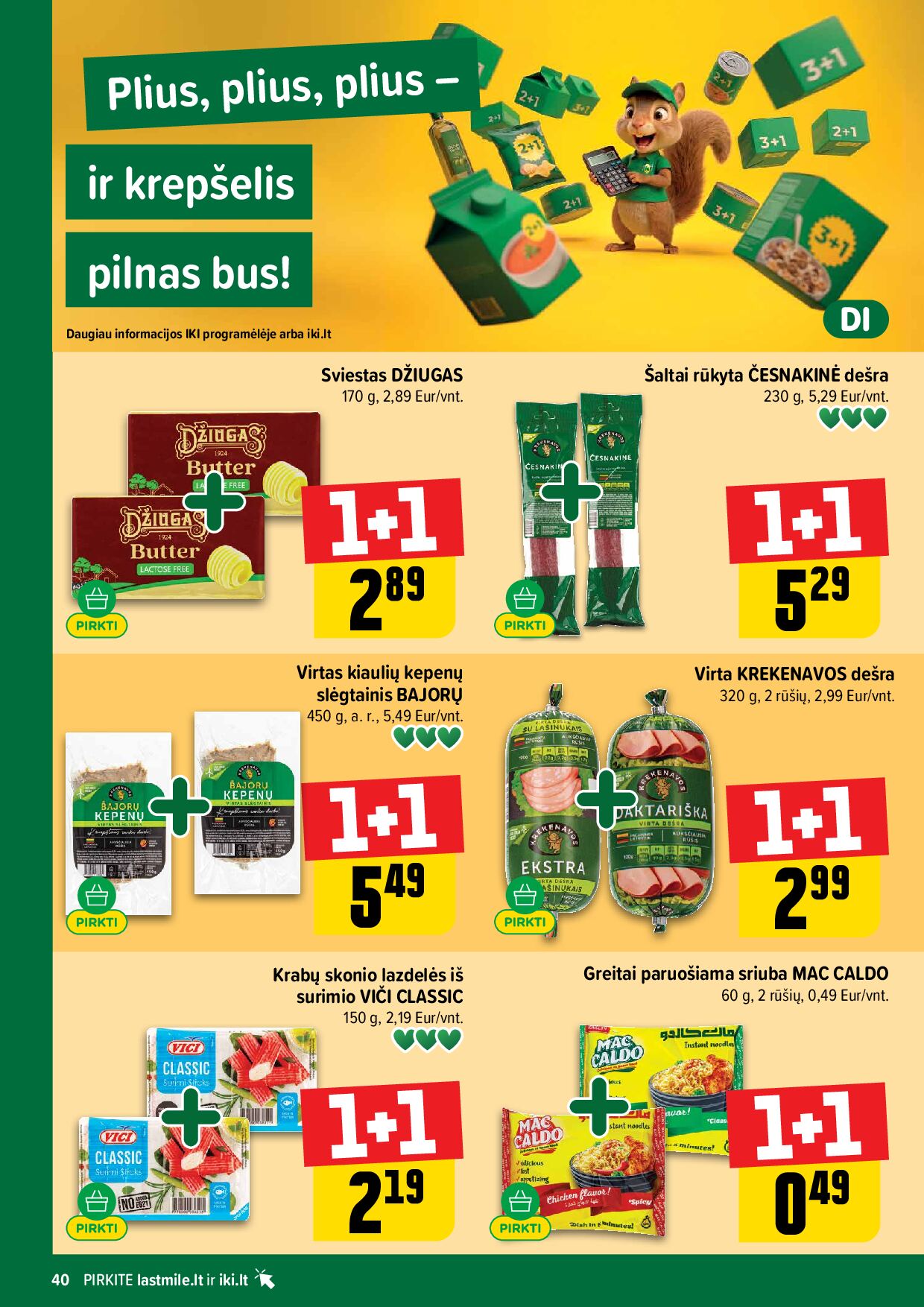 IKI Kainų leidinys Nr. 38 – 40 puslapis